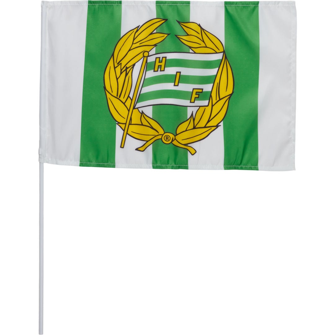 Hammarby FLAGGA MED PINNE 30X45CM