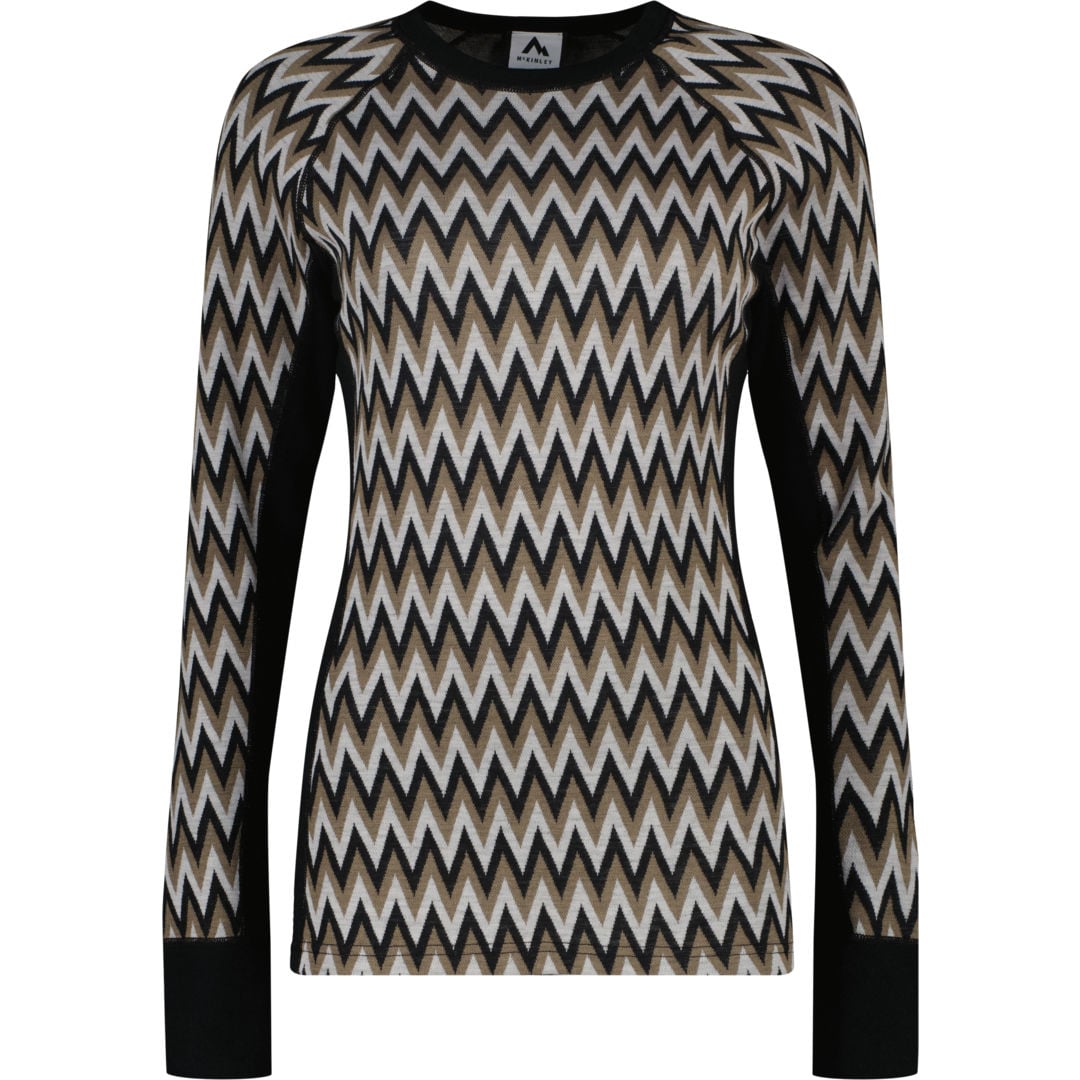 McKinley Merino Jacquard Baselayer W underställströja Flerfärgad