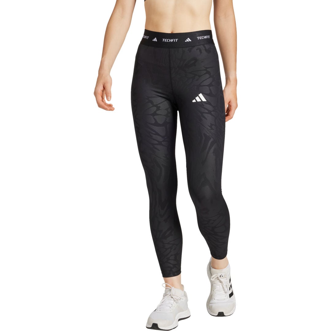 adidas Techfit Print 7/8 W träningstights