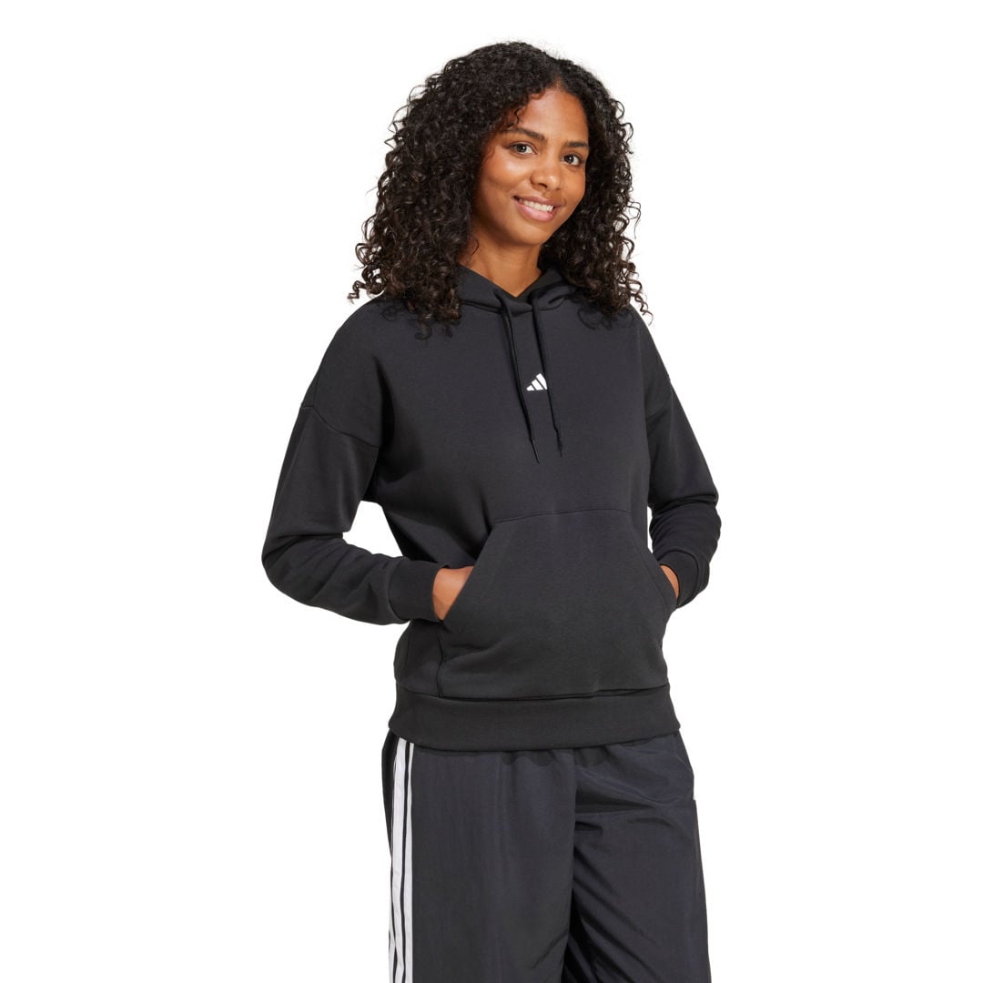 adidas Essentials Small Logo Feel Cozy W huvtröja