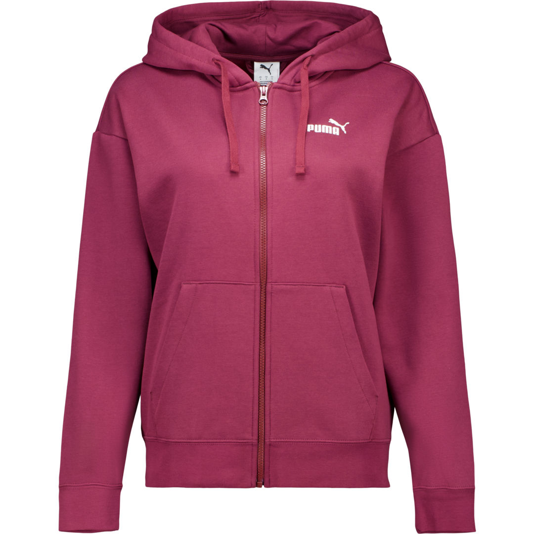 Puma Essentials Small Logo Full Zip W huvtröja