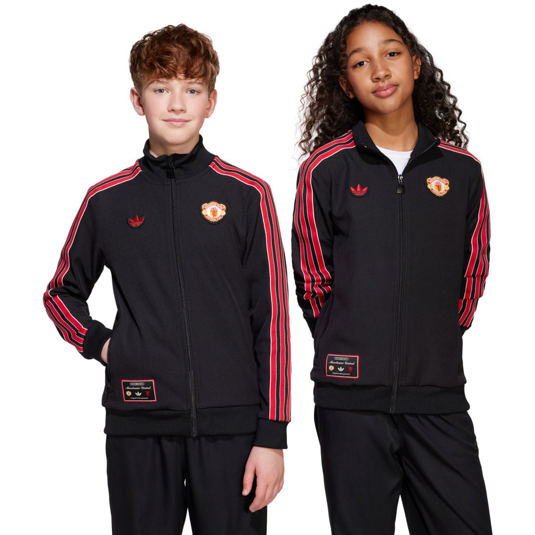 adidas Originals Manchester United Icon JR träningsjacka