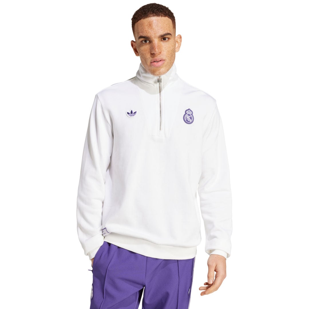 adidas Originals Real Madrid Icon Half Zip M tröja