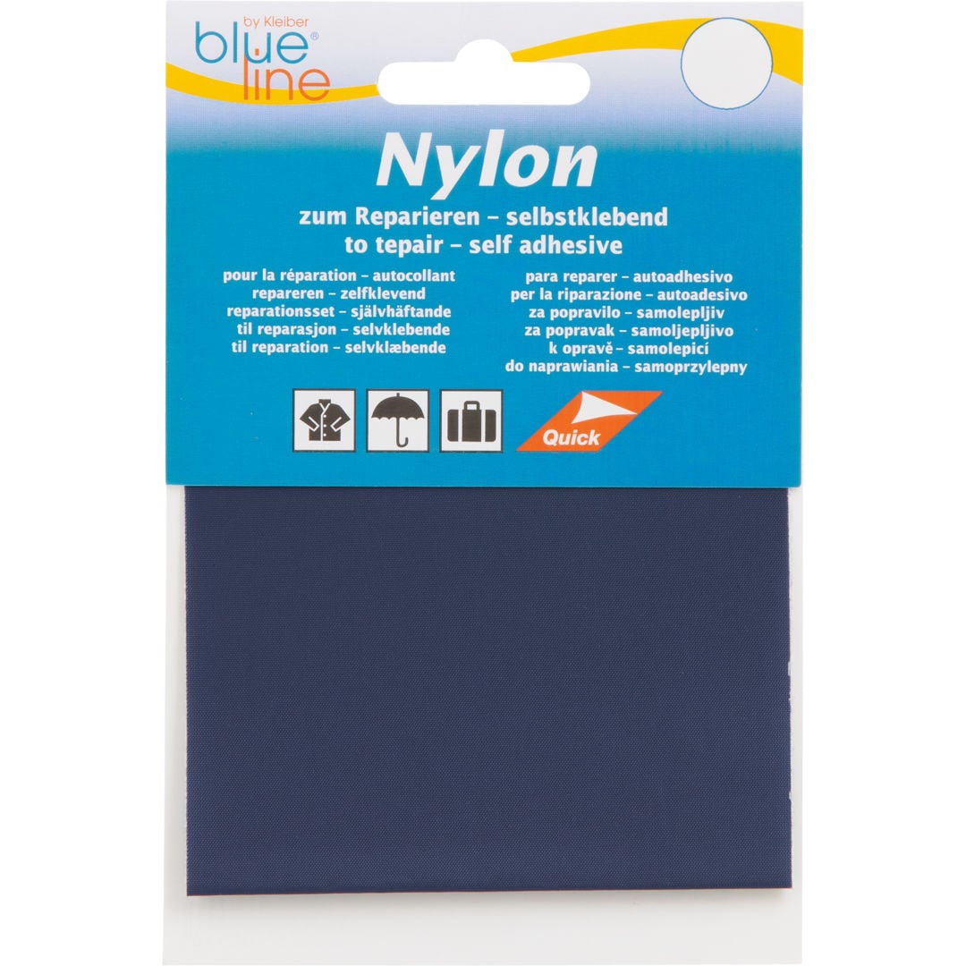 KLEIBER Nylon-Flicken Selbstklebend – Hellgrün, 2 Stück – Für Zelte, Kleidung, Planen