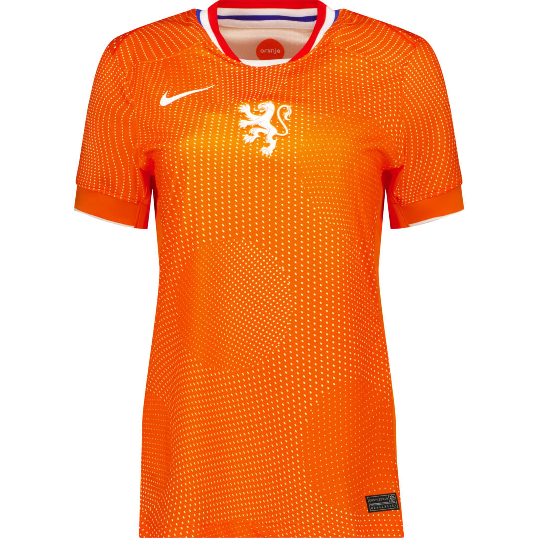 Nike Nederländerna 2025 Womens Home W matchtröja
