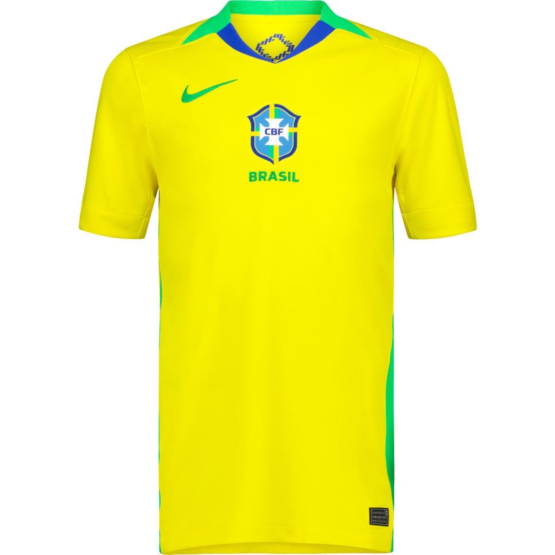 Nike Brasilien 2025 Womens Home JR matchtröja