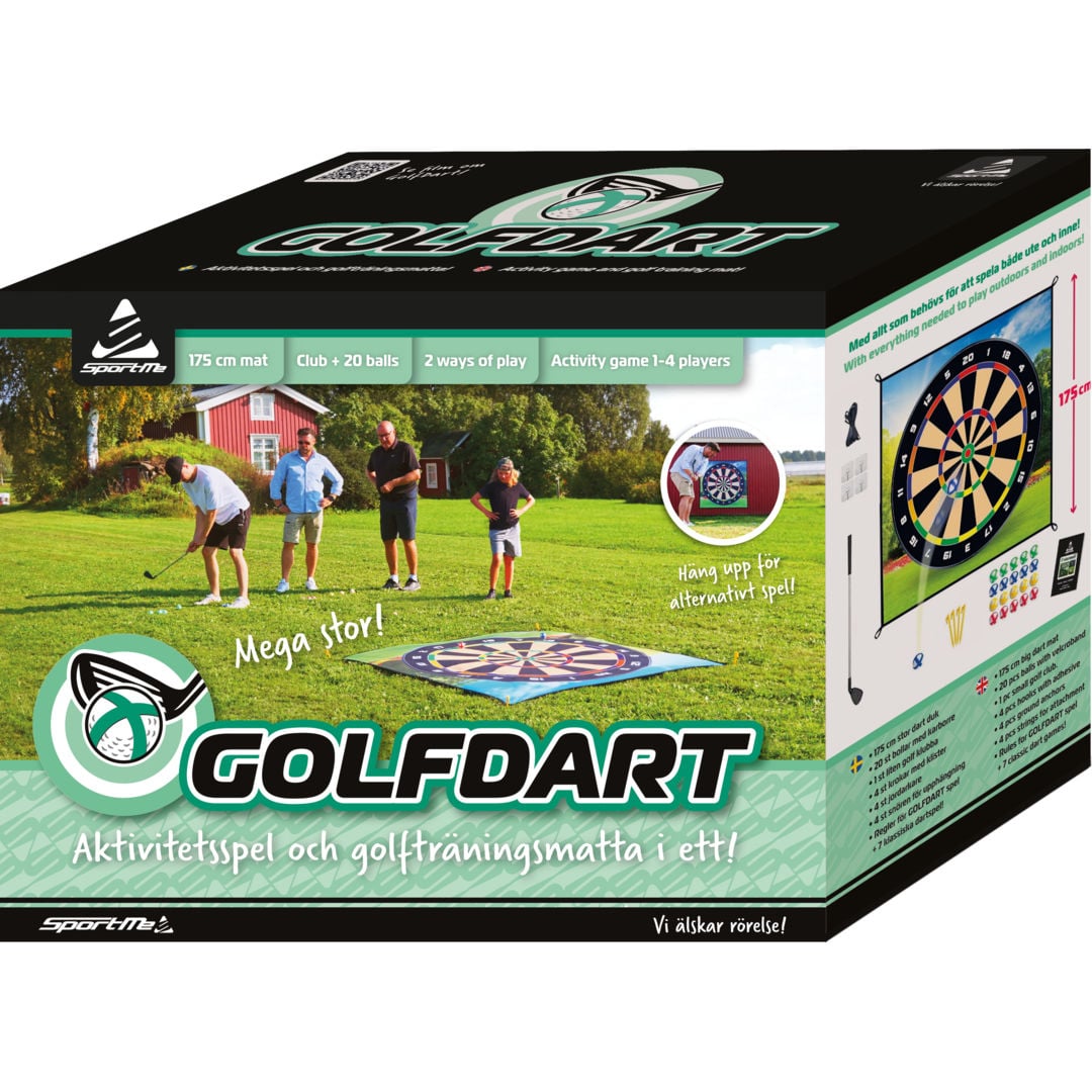 SportMe Golfdart spel Flerfärgad