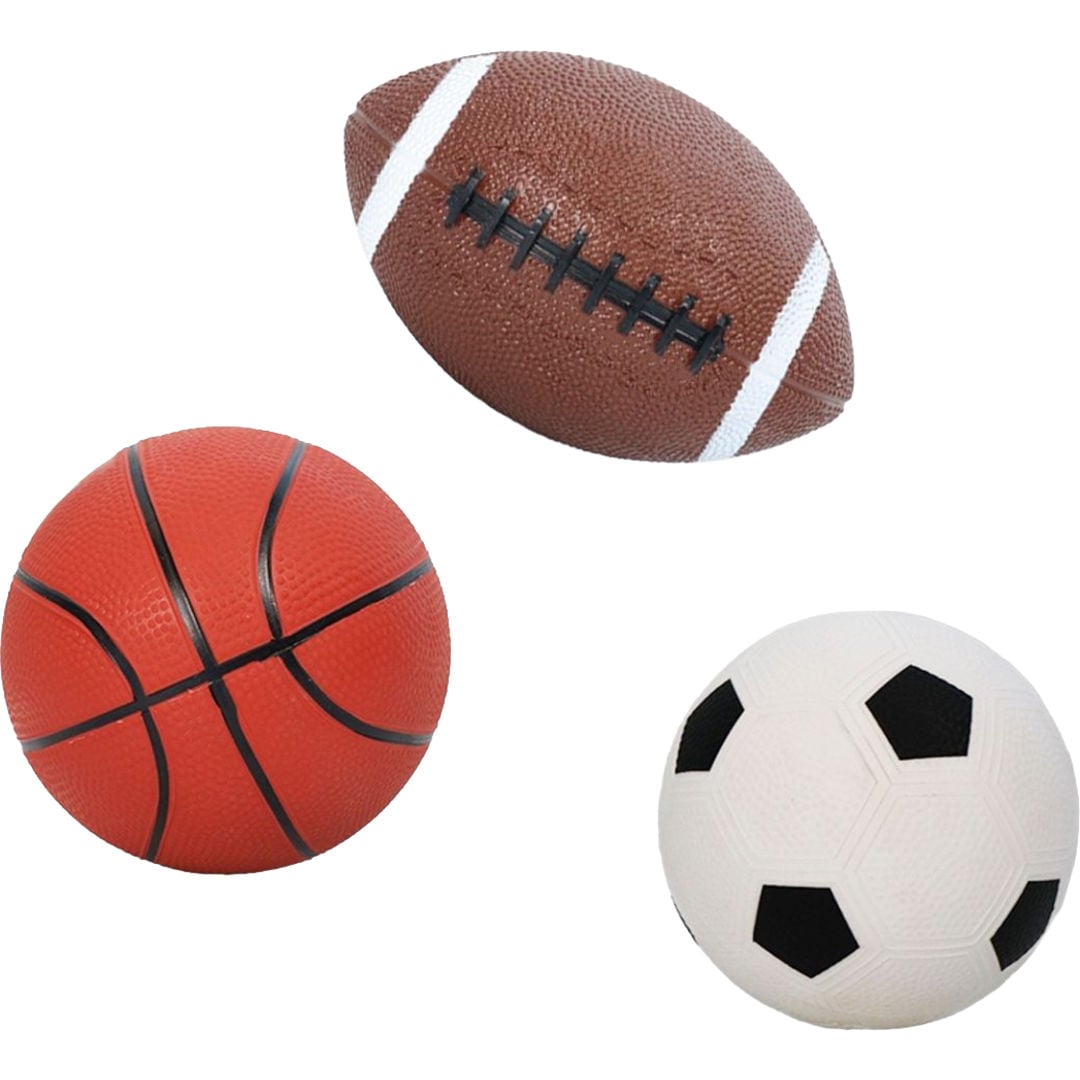 Active Sports Gear 3in1 Action bollar Flerfärgad