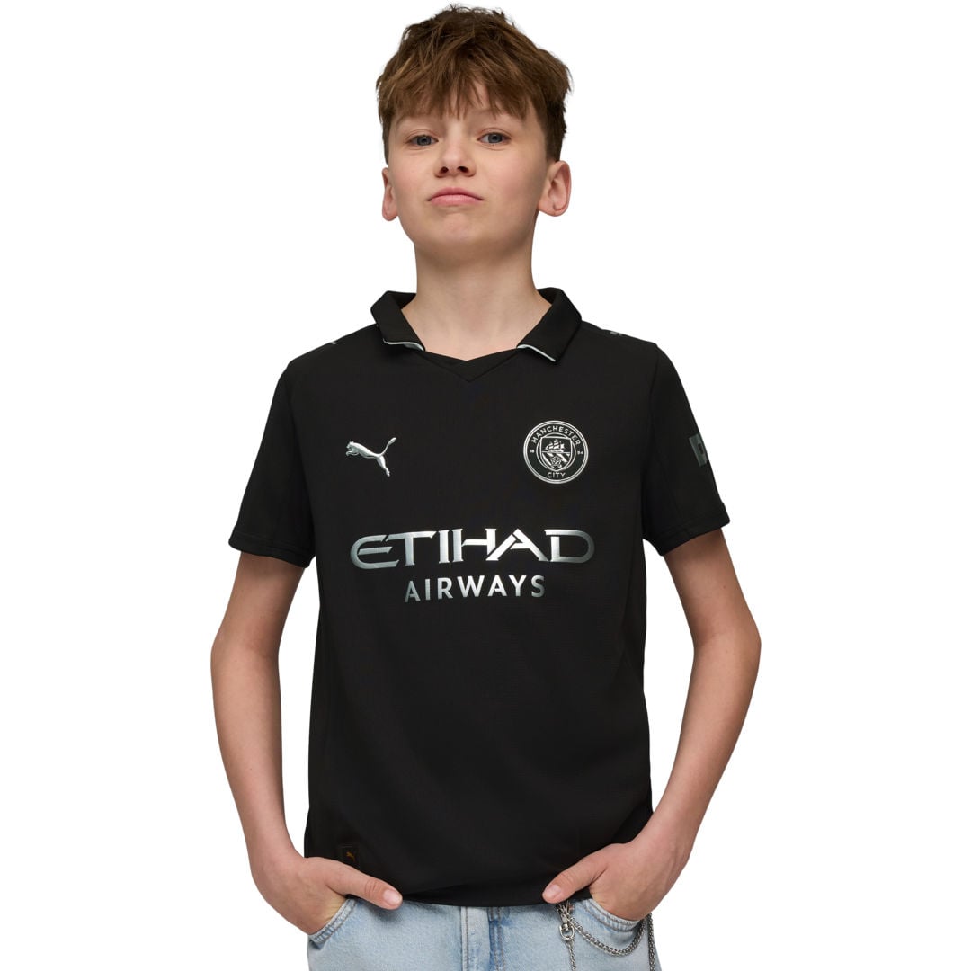Puma Manchester City Away 25/26 JR matchtröja