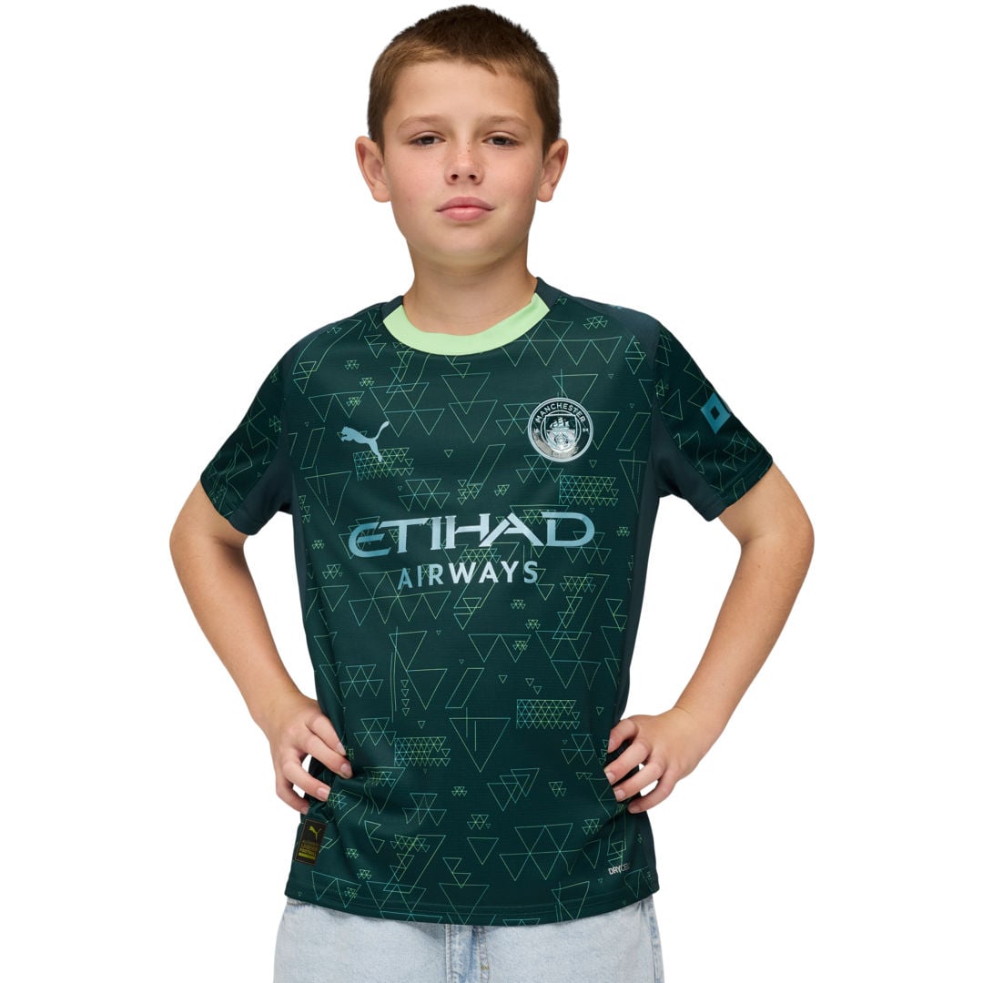 Puma Manchester City 25/26 Fourth JR matchtröja