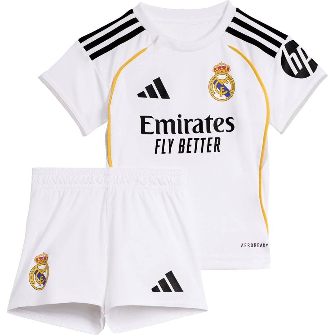 adidas Real Madrid 25/26 Home Baby matchställ