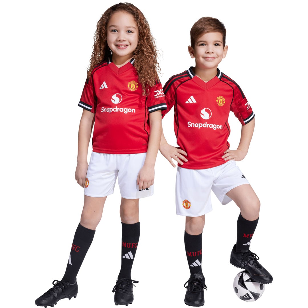 adidas Manchester United 25/26 Home MR matchställ