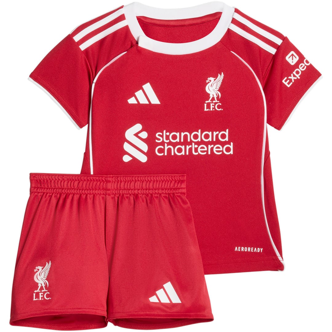 adidas Liverpool FC Home Baby 25/26 MR matchställ