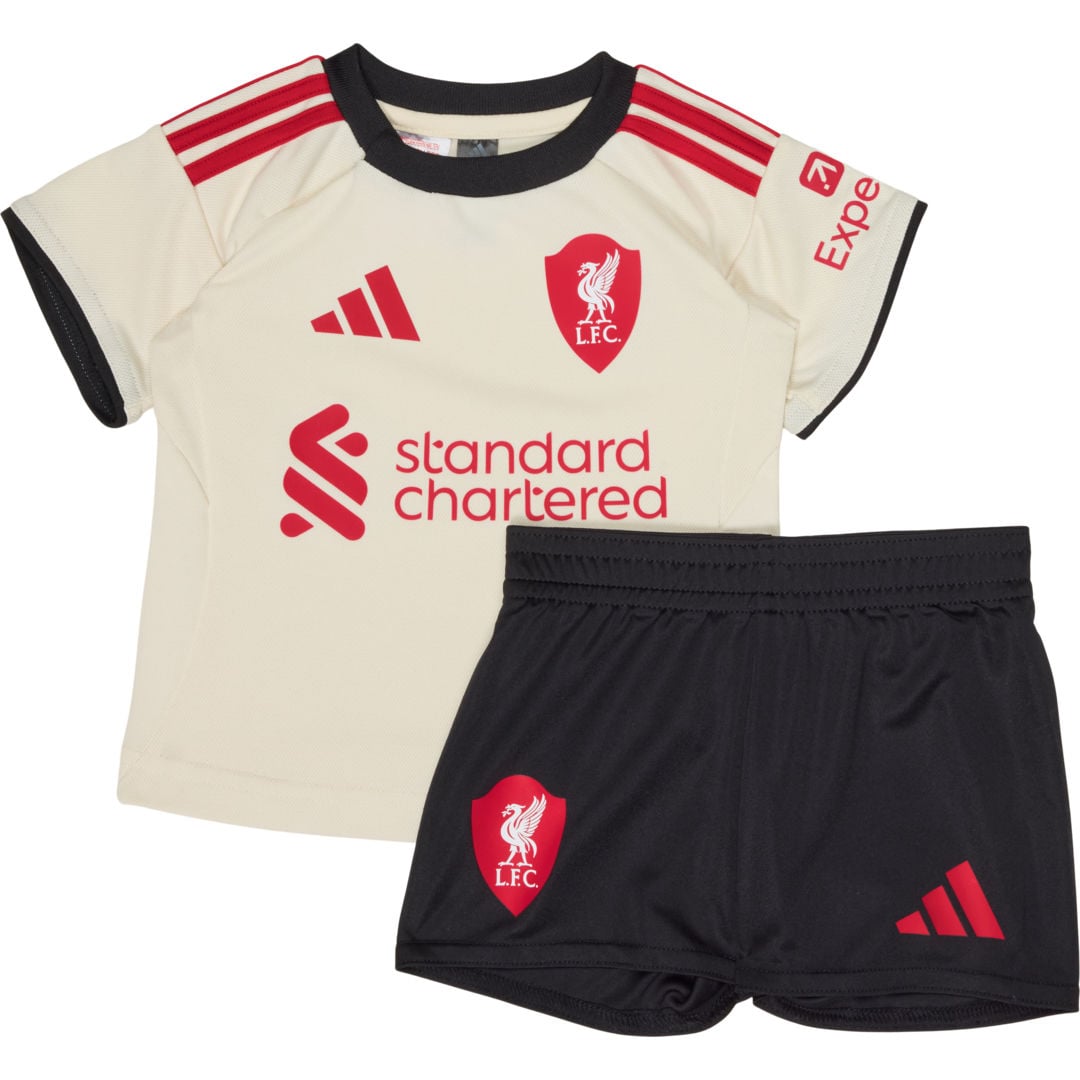 adidas Liverpool FC Away Baby 25/26 MR matchställ