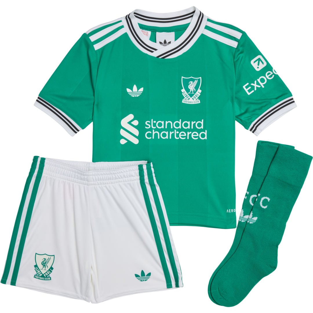 adidas Originals Liverpool FC 25/26 Third MR matchställ
