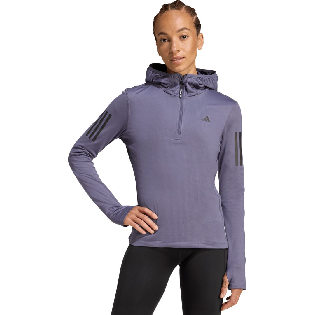 adidas Own the Run Winterized Halfzip W löpartröja