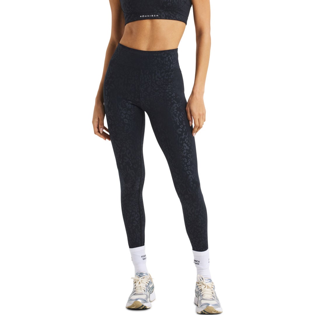 Röhnisch Leo Emboss High Waist W träningstights