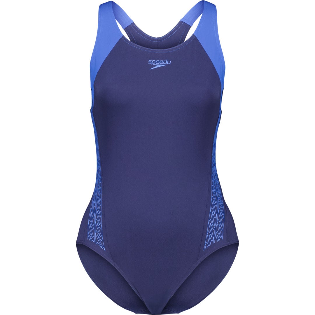 Speedo Placement Laneback W baddräkt