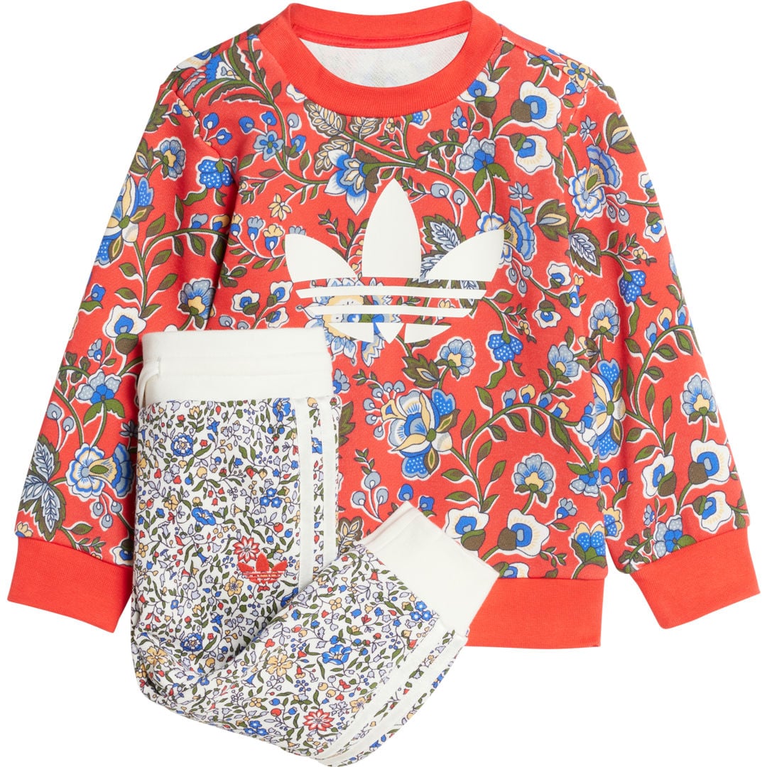 adidas Originals Liberty London Crew Set MR träningsställ Flerfärgad