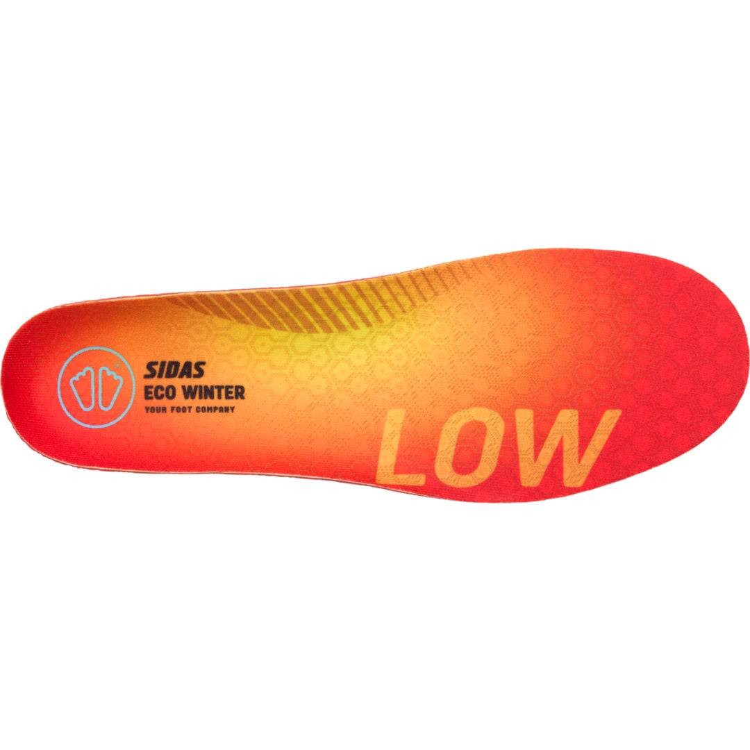 Semelles Sidas 3FEET ECO Winter Low – Adaptées Voûte Plantaire Basse, Isolation Thermique, EVA, Ski