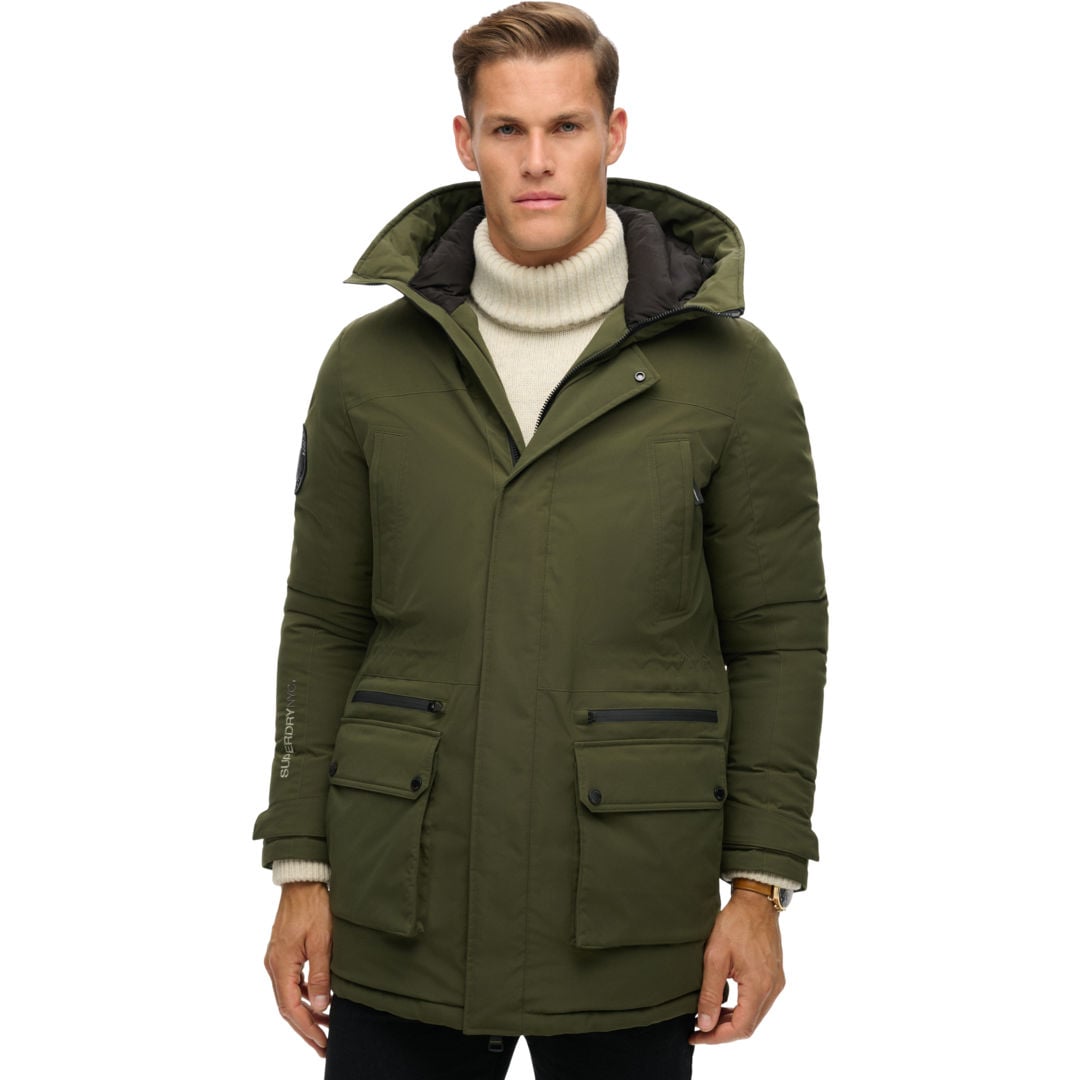 Superdry City Padded Parka M vinterjacka
