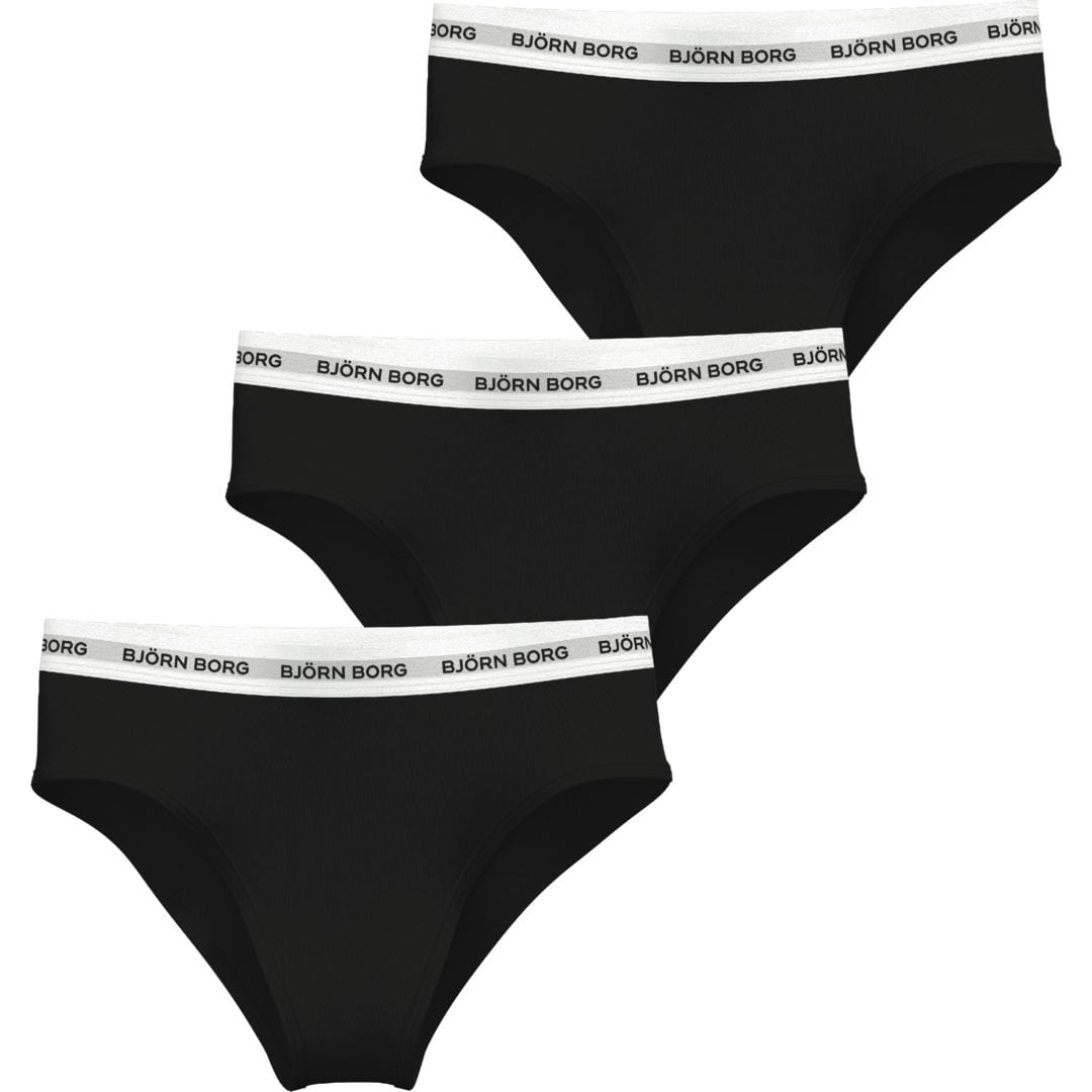 Björn Borg Logo Highwaist Briefs 3-pack trosor