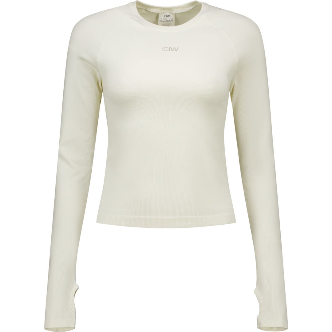 ICANIWILL Sculpt Seamless Ribbed W träningströja