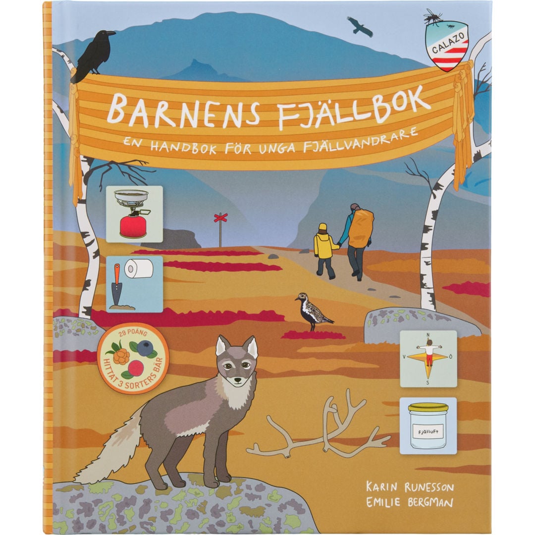 Calazo Barnens Fjällbok guidebok