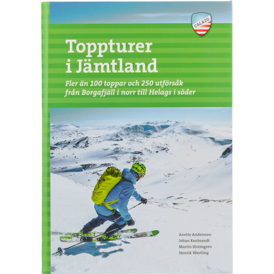 Calazo Toppturer i Jämtland guidebok