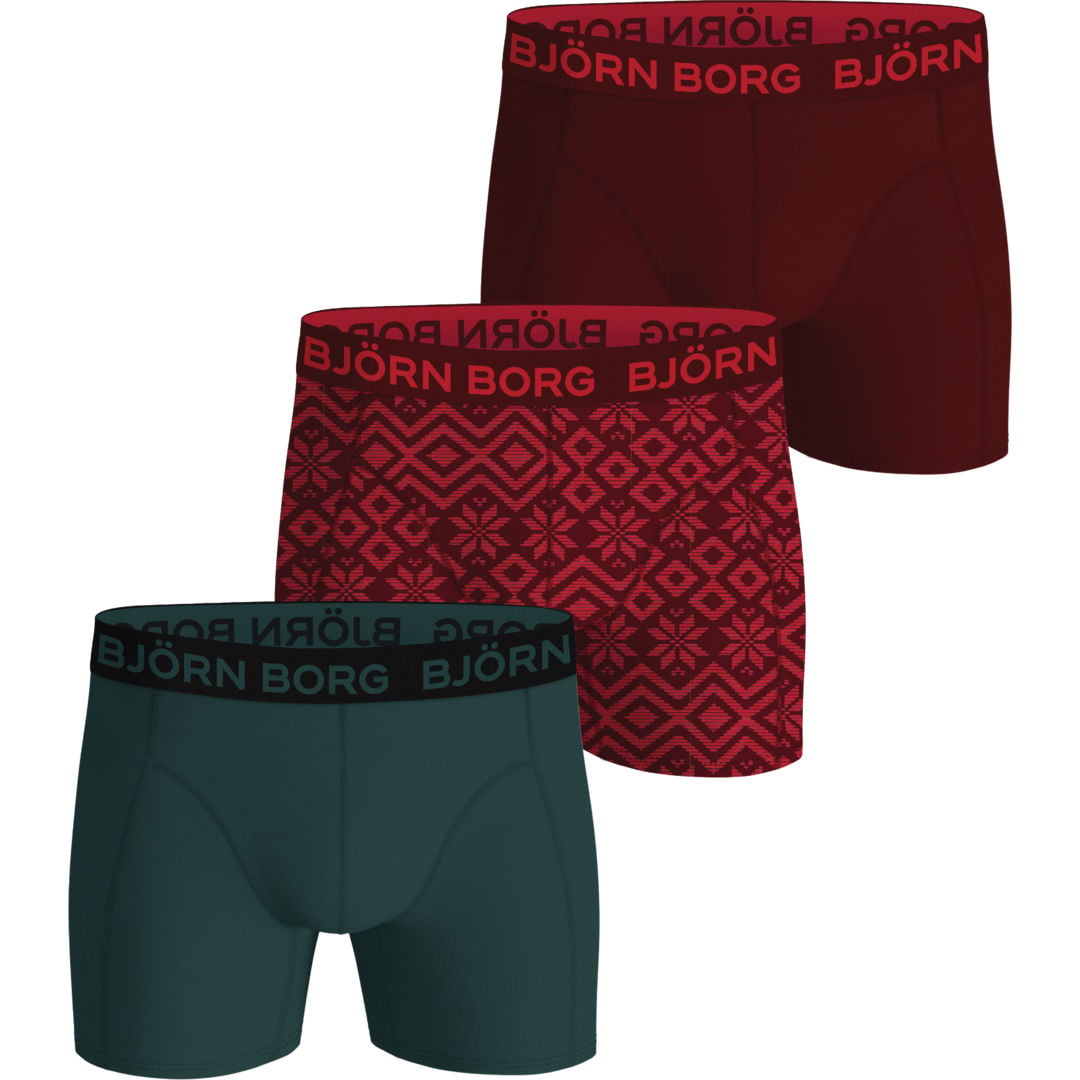 Björn Borg Cotton Stretch 3-pack JR kalsonger
