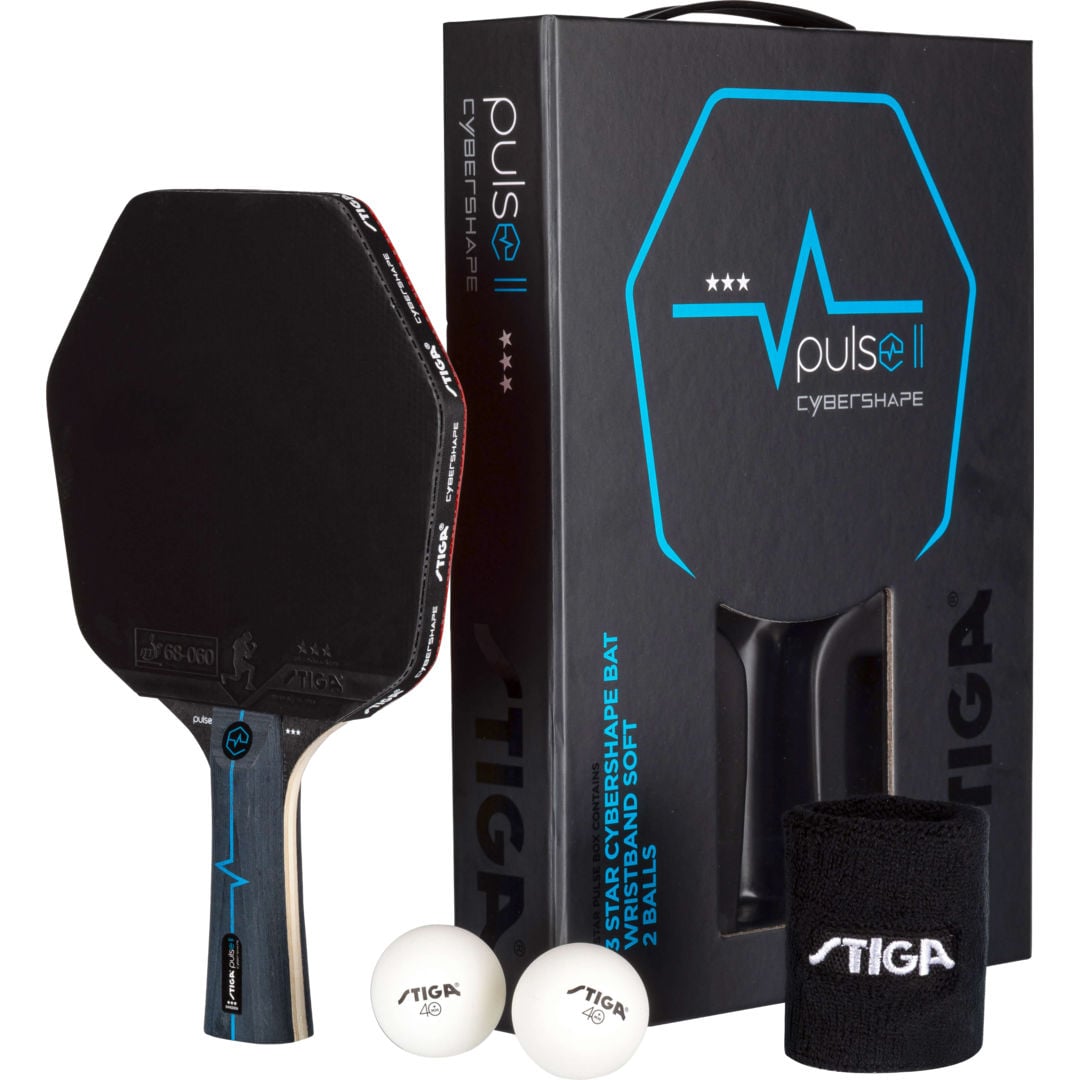Stiga Pulse II Cybershape 3-star pingisracket