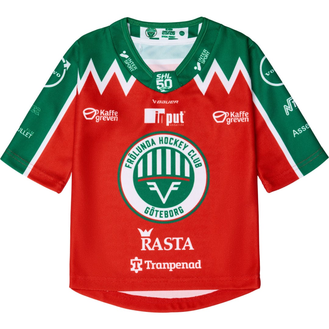 Frölunda Hockey Home 25/26 Baby MR matchtröja