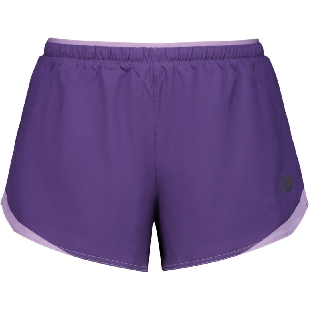 New Balance Athletics Run 3" W löparshorts
