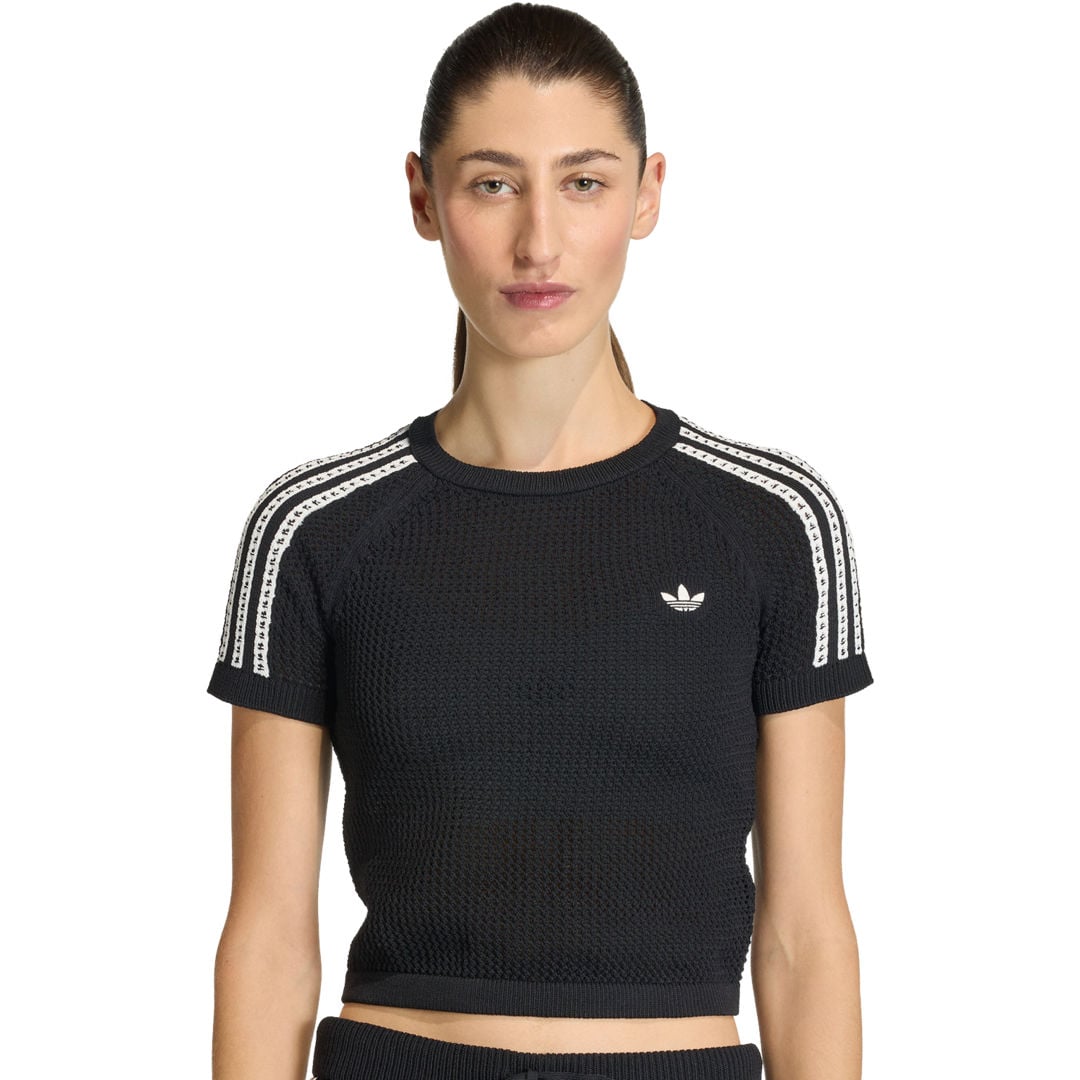 adidas Originals Knitted Crochet Cali W t-shirt
