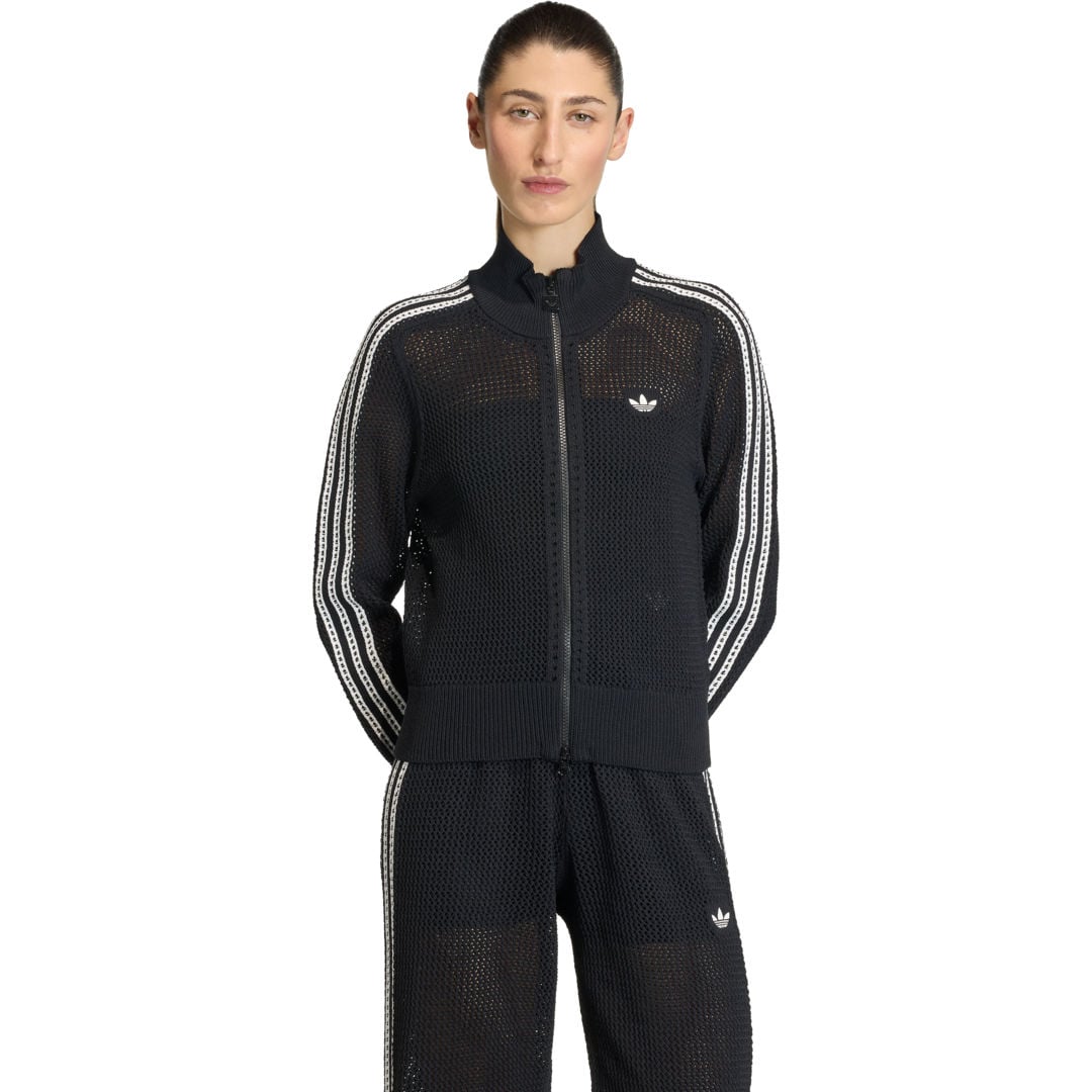 adidas Originals Knitted Crochet Firebird W träningsjacka