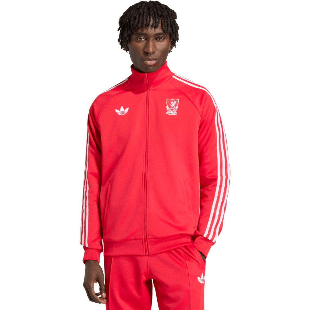 adidas Originals Liverpool FC Originals M träningsjacka Röd
