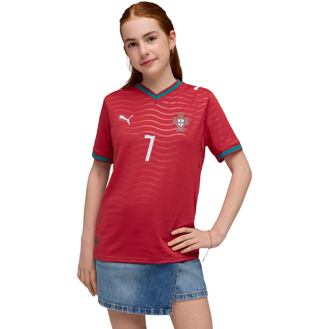 Puma Portugal 26 Home Ronaldo JR matchtröja