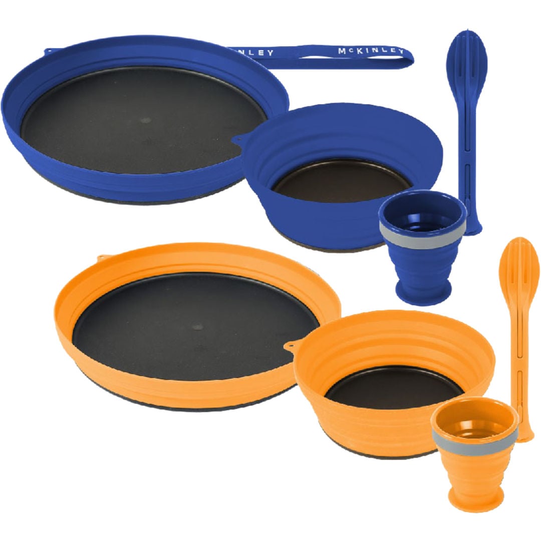 McKinley SIL I 2-pack måltidsset Flerfärgad