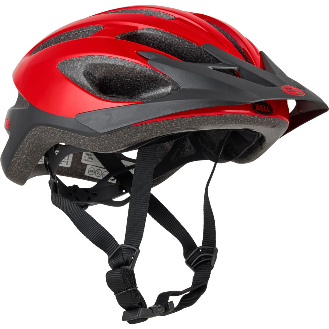 bell trigger bike helmet cykelhjälm Bell Crest cykelhjälm Röd