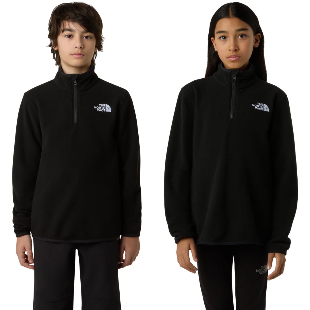 The North Face Glacier 1/4 Zip JR fleecetröja