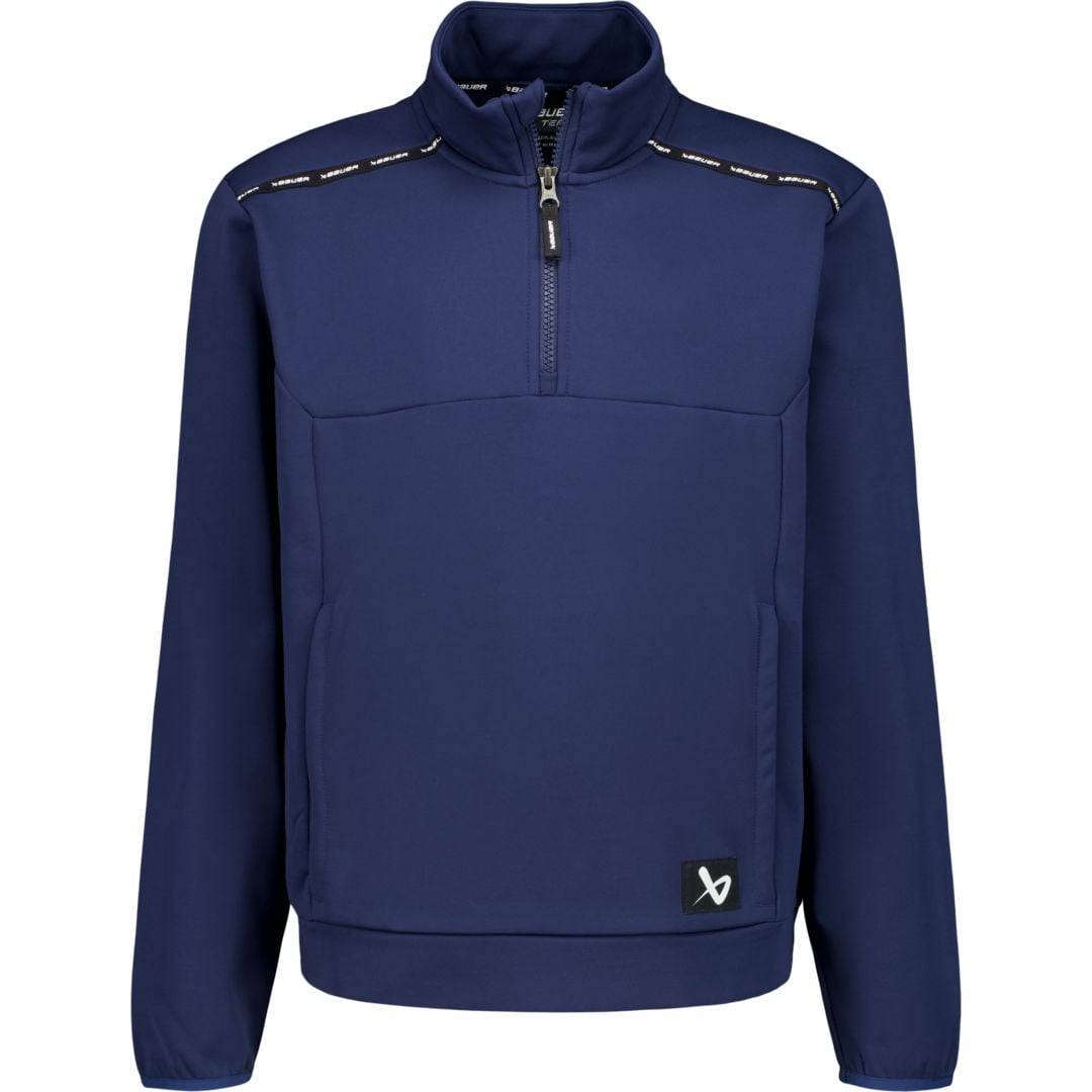 Bauer Hockey Team Fleece 1/2 ZIP YTH träningströja