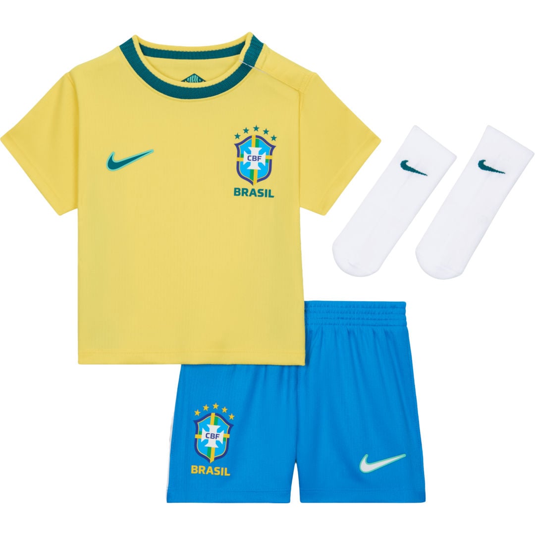 Nike Brazil 2025/26 Home Baby MR matchställ