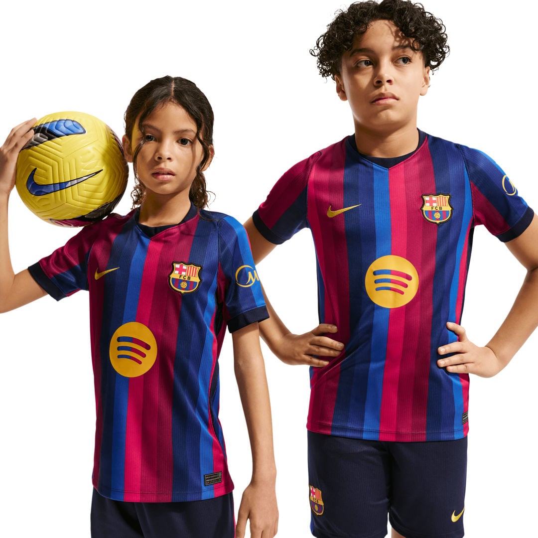 Nike FC Barcelona 26/27 Home JR matchtröja Flerfärgad