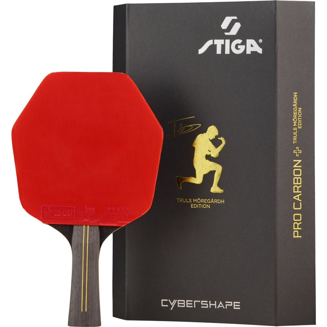 Stiga Pro Carbon+ Cybershape Thruls Edition 5-star pingisracket