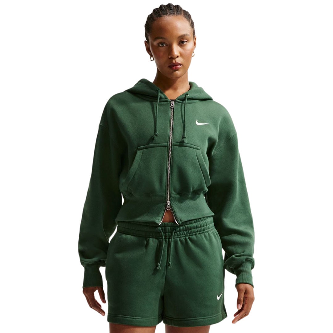 Nike Sportswear Phoenix Fleece Cropped W huvtröja