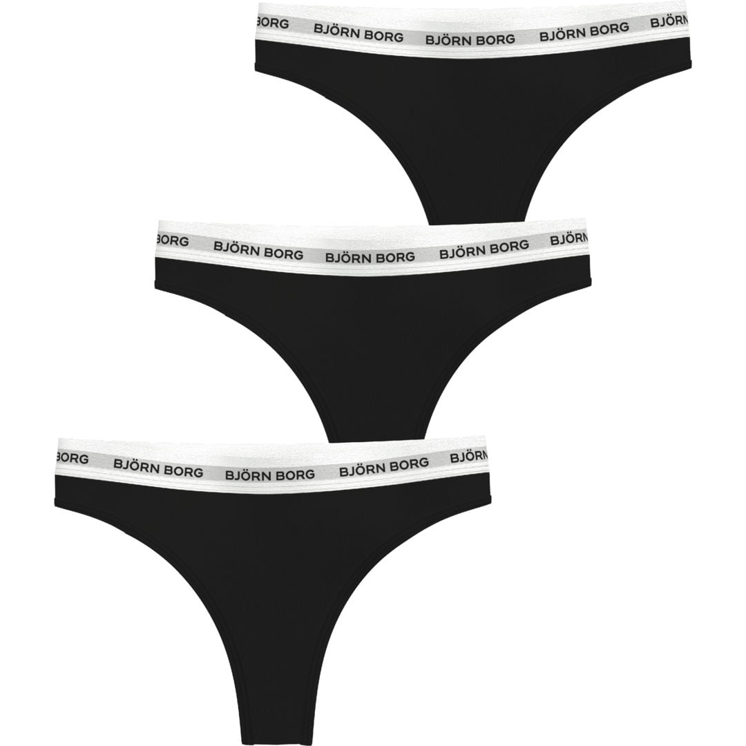 Björn Borg Logo Thong 3-pack trosor