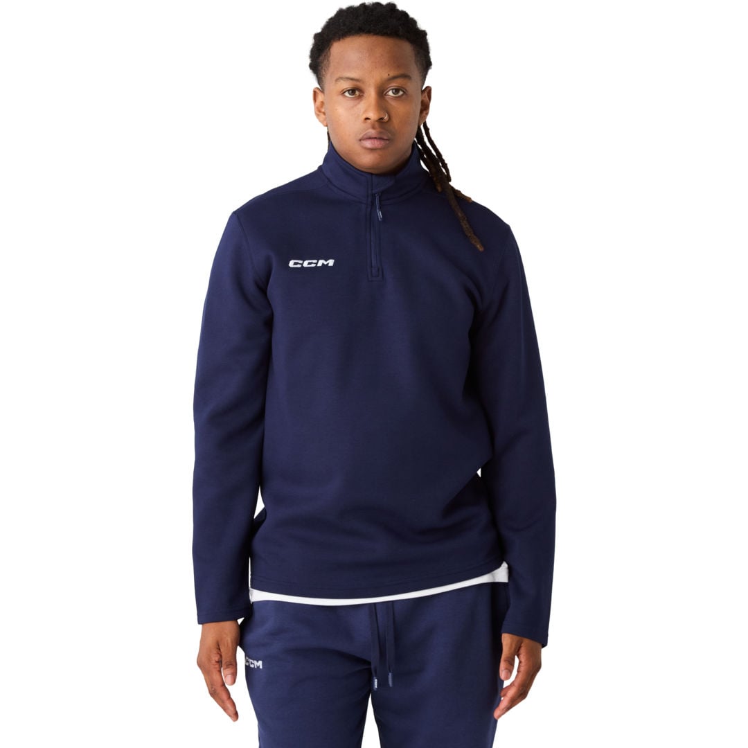 CCM Hockey Locker Room 1/4 zip fleecetröja