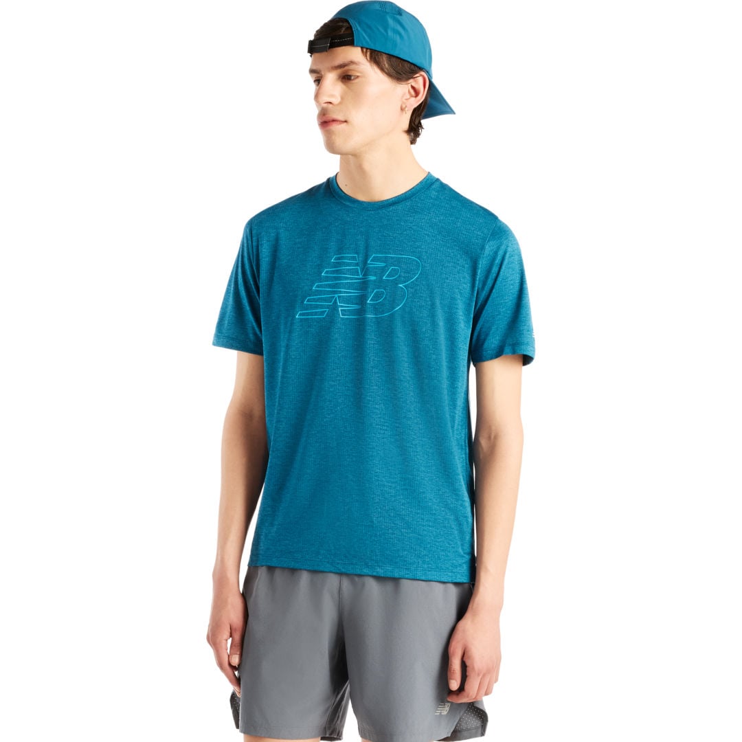 New Balance Athletics Graphic M löpart-shirt