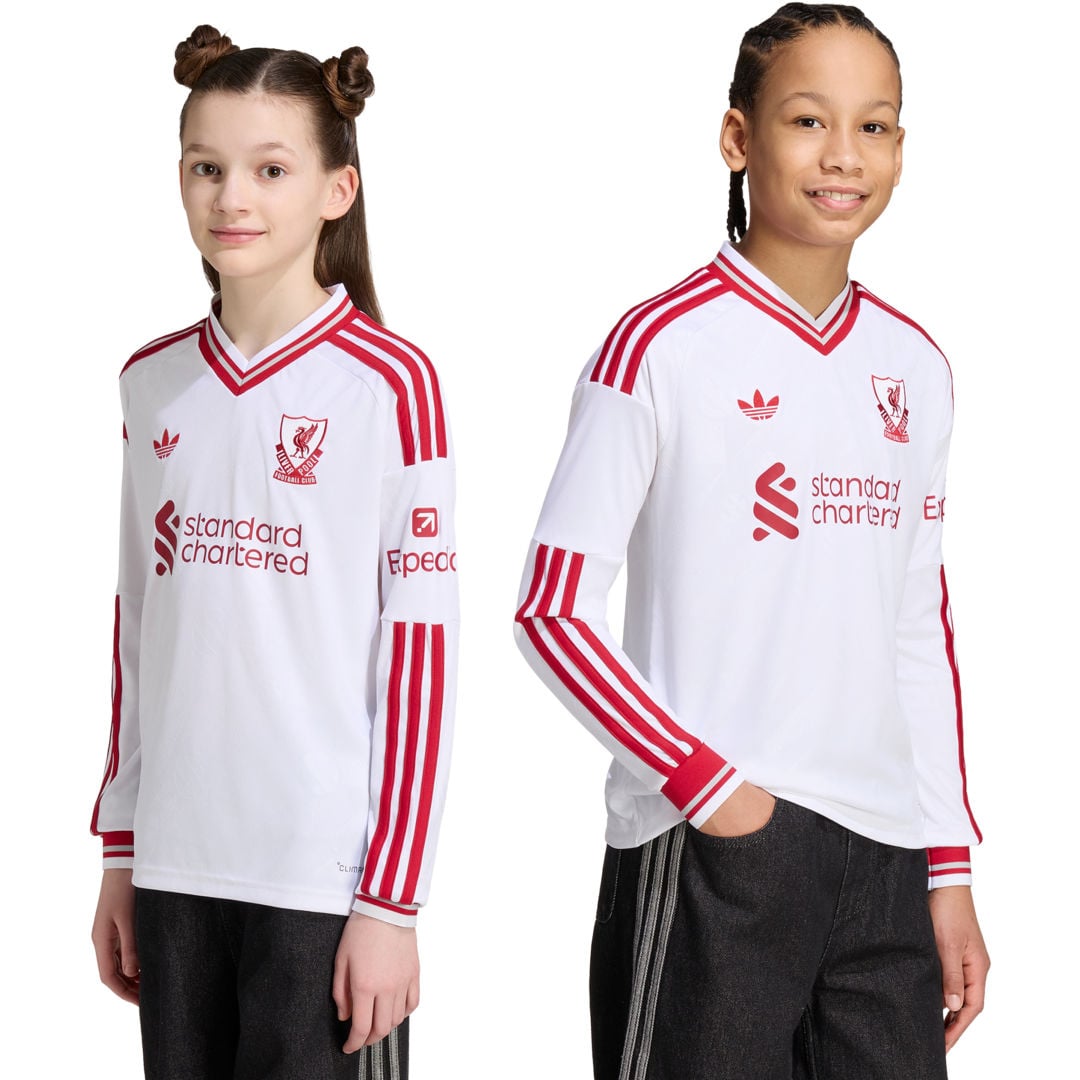adidas Liverpool Away 26/27 LS JR matchtröja