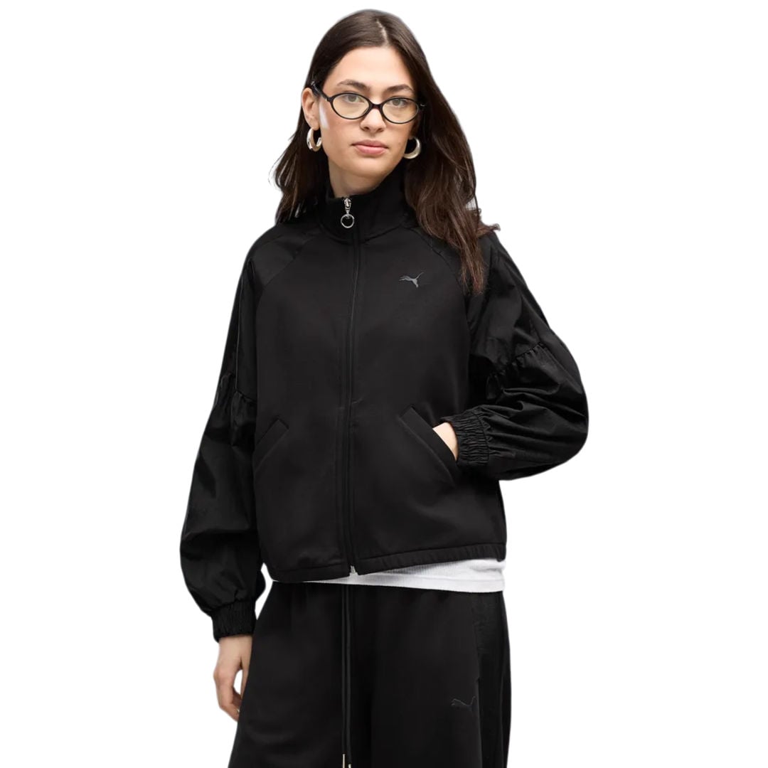 Puma HER Full-Zip Relaxed W collegetröja